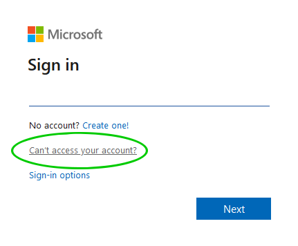 can't access Office365